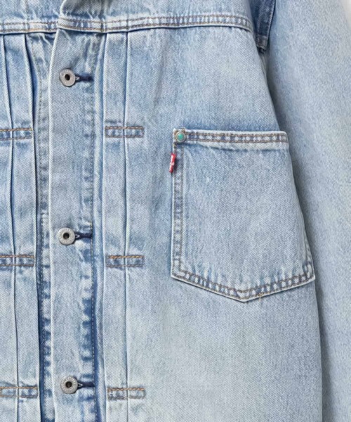 セール】Levi's (R) TYPE1 TRUCKER TURQUOISE RIVET A3174（デニム
