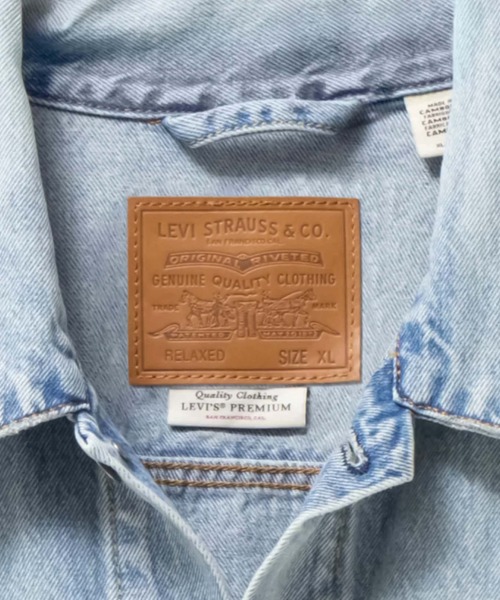 Levi's（リーバイス）の「Levi's (R) TYPE1 TRUCKER TURQUOISE RIVET