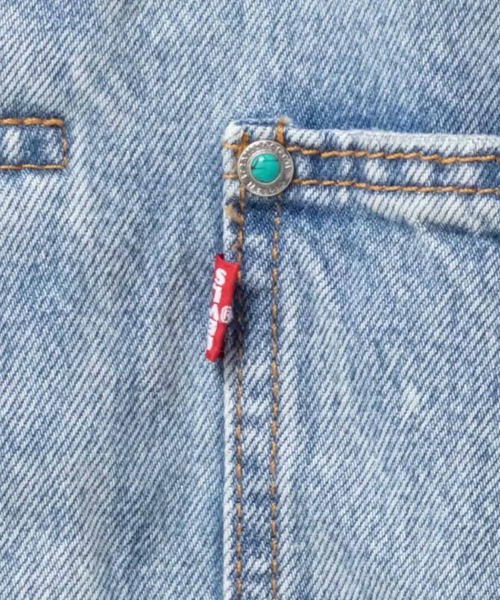 Levi's（リーバイス）の「Levi's (R) TYPE1 TRUCKER TURQUOISE RIVET