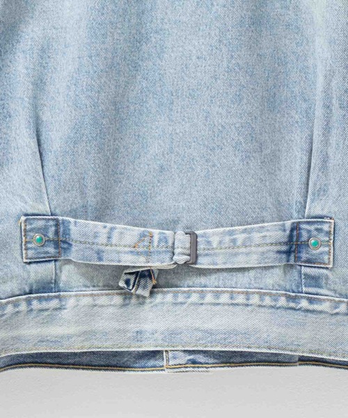 Levi's（リーバイス）の「Levi's (R) TYPE1 TRUCKER TURQUOISE RIVET