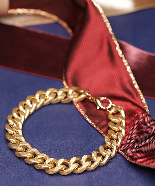 NANO universe(ナノユニバース)の「チェーンブレスレット(ブレスレット・レディース・ゴールド/シルバー・FREE)」の1枚目の写真