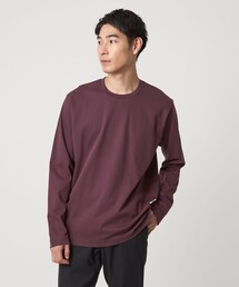 green label relaxing | オーガニック コットン ポンチ クルーネック Tシャツ(Tシャツ/カットソー)