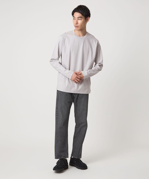 オーガニック コットン ポンチ クルーネック Tシャツ（Tシャツ