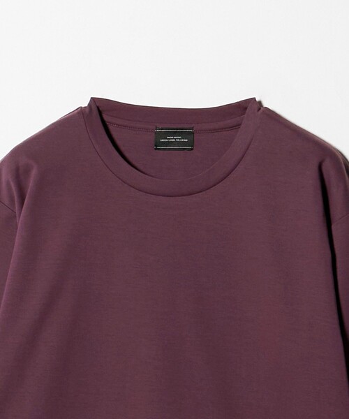 green label relaxing(グリーンレーベルリラクシング)の「オーガニック コットン ポンチ クルーネック Tシャツ(Tシャツ/カットソー・メンズ・ブラック/ワイン/ホワイト/ライトグレー・M/XL/L/XXL/S)」の18枚目の写真