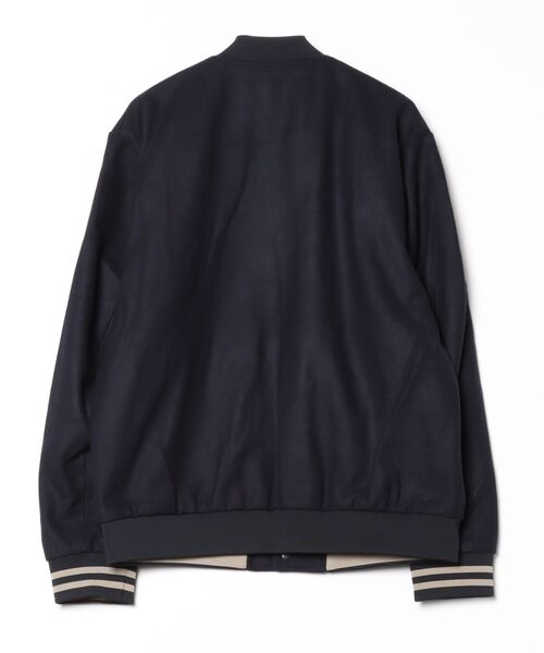 REPLAY(リプレイ)の「ウールブレンド バーシティ ボンバージャケット(スタジャン・メンズ・ベージュ/ダークブルー・X-LARGE/LARGE/MEDIUM/SMALL)」の13枚目の写真