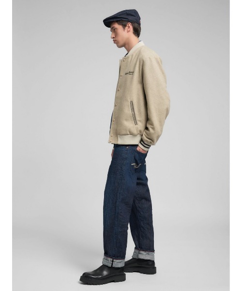 ウールブレンド バーシティ ボンバージャケット（スタジャン）｜REPLAY