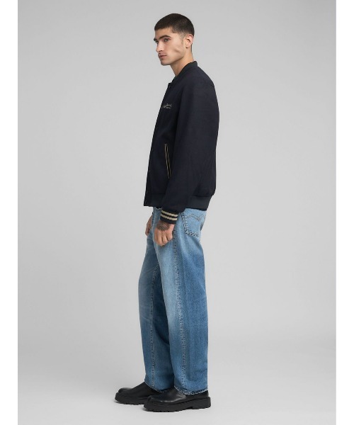 セール】ウールブレンド バーシティ ボンバージャケット（スタジャン