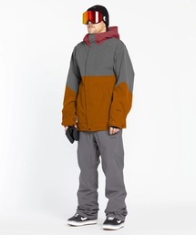 VOLCOM（ボルコム）の「【VOLCOM/ボルコム】VOLCOM Mens Brighton Full Zip Jacket/カラーブロックスキースノーボードジャケット（その他アウター）」