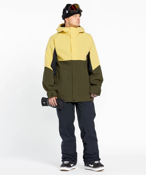 スノーボード Volcom WOMENS HAILYN JACKET RESIN GOLD Bolt Insulated Jacket - DARK KHAKI - Women - Volcom EU – Volcom Europe