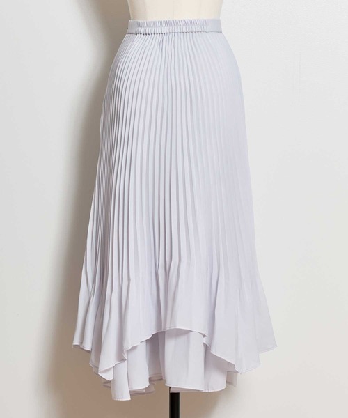 NOELA（ノエラ）の「ティアードシャイニースカート（スカート・レディース・ブラウン/サックスブルー/オフホワイト・M/S）」の11枚目の写真