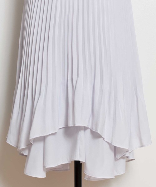 NOELA（ノエラ）の「ティアードシャイニースカート（スカート・レディース・ブラウン/サックスブルー/オフホワイト・M/S）」の12枚目の写真