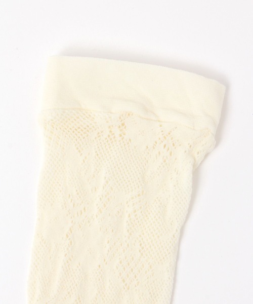 LEPSIM（レプシィム）の「レースハイソックス　573110（ソックス/靴下・レディース・ブラック/アイボリー・ONE SIZE）」の21枚目の写真