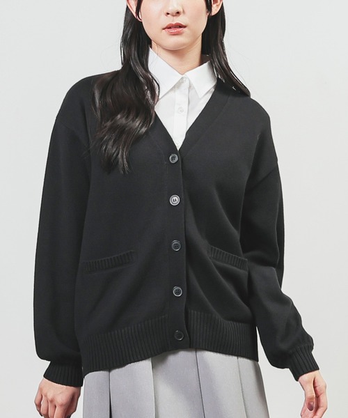セール】スクールVカーディガン（カーディガン/ボレロ）｜Honeys