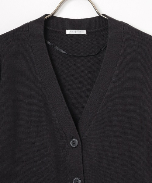 Honeys(ハニーズ)の「スクールVカーディガン(カーディガン/ボレロ・レディース・ネイビー/ベージュ/アイボリー/ブラック/杢グレー・L/M/LL/S)」の19枚目の写真