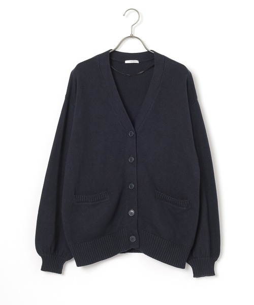 Honeys(ハニーズ)の「スクールVカーディガン(カーディガン/ボレロ・レディース・ネイビー/ベージュ/アイボリー/ブラック/杢グレー・L/M/LL/S)」の20枚目の写真