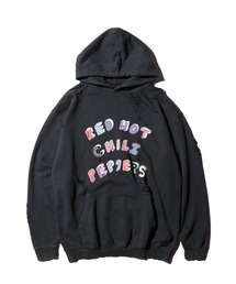 THRIFTY LOOK / スリフティールック WORN-OUT BAND HOODIE 'RED HOT CHILI PEPPERS'