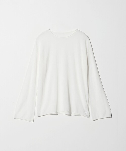 MARW UNITED ARROWS(マルゥ ユナイテッドアローズ)の「<MARW UNITED ARROWS>シアー ロングスリーブ ニット(ニット/セーター・レディース・オフホワイト/ブラック・FREE)」の15枚目の写真
