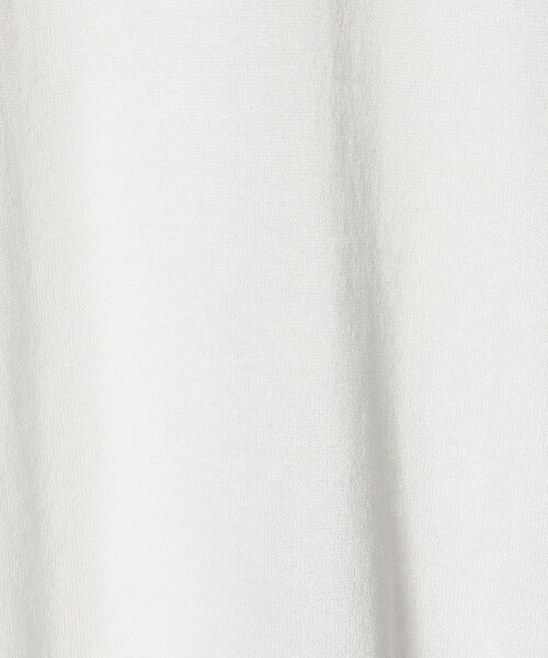 MARW UNITED ARROWS(マルゥ ユナイテッドアローズ)の「<MARW UNITED ARROWS>シアー ロングスリーブ ニット(ニット/セーター・レディース・オフホワイト/ブラック・FREE)」の18枚目の写真