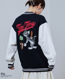 TOM&JERRY（トムアンドジェリー）の「TOM&JERRY バック刺繍スタジャン（スタジャン）」
