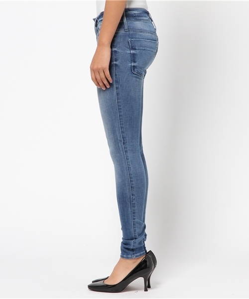 Black Orchid(ブラックオーキッド)の「Mid Rise Jeggingストレッチデニムパンツ(デニムパンツ・レディース・ライトインディゴブルー・23inch)」の13枚目の写真