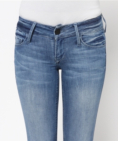 Black Orchid(ブラックオーキッド)の「Mid Rise Jeggingストレッチデニムパンツ(デニムパンツ・レディース・ライトインディゴブルー・23inch)」の7枚目の写真