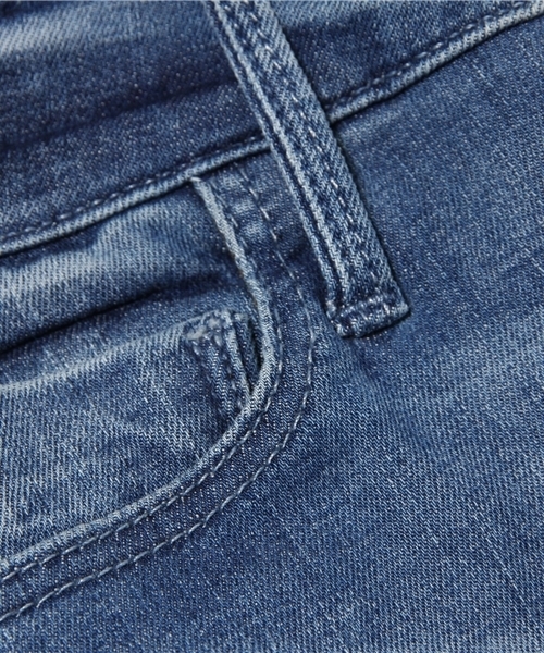 Black Orchid(ブラックオーキッド)の「Mid Rise Jeggingストレッチデニムパンツ(デニムパンツ・レディース・ライトインディゴブルー・23inch)」の5枚目の写真