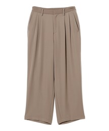 International Gallery BEAMS（インターナショナルギャラリービームス）の「QUATTROCCHI / ダブルクロスサテン ワイド パンツ（その他パンツ・メンズ）」