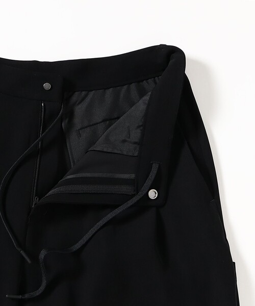 International Gallery BEAMS(インターナショナルギャラリービームス)の「QUATTROCCHI / ダブルクロスサテン ワイド パンツ(その他パンツ・メンズ・ブラウン系その他4/ブラック・LARGE/MEDIUM/SMALL)」の4枚目の写真