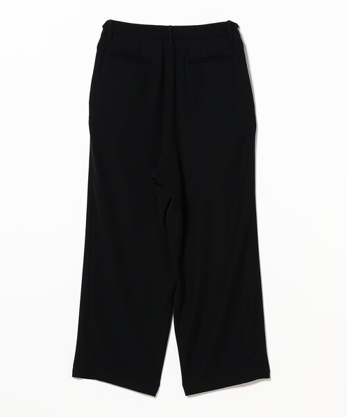 International Gallery BEAMS(インターナショナルギャラリービームス)の「QUATTROCCHI / ダブルクロスサテン ワイド パンツ(その他パンツ・メンズ・ブラウン系その他4/ブラック・LARGE/MEDIUM/SMALL)」の8枚目の写真