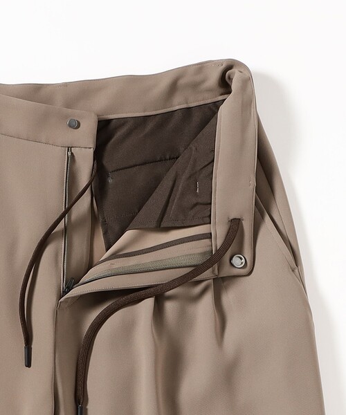 International Gallery BEAMS(インターナショナルギャラリービームス)の「QUATTROCCHI / ダブルクロスサテン ワイド パンツ(その他パンツ・メンズ・ブラウン系その他4/ブラック・LARGE/MEDIUM/SMALL)」の9枚目の写真