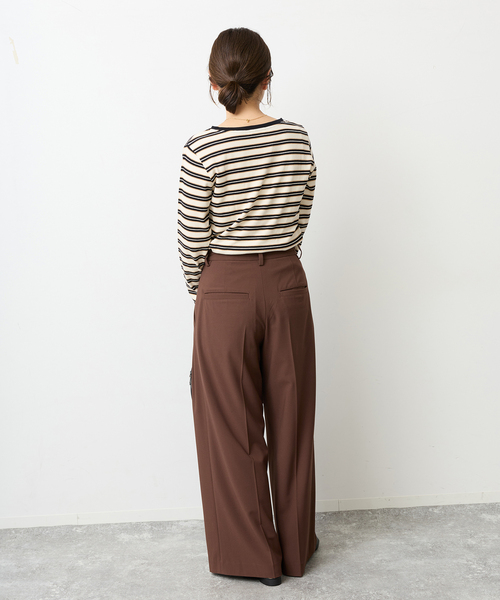 JOURNAL STANDARD（ジャーナルスタンダード）の「《追加》ベアテレココンパクトプルオーバー（Tシャツ/カットソー・レディース・ブラック/アイボリー/ホワイト/ブラウン・FREE）」の6枚目の写真