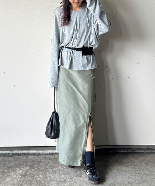 ISOOK（アイスー）の「【ISOOK / アイスー】2wayスエードミニポーチベルト / ベルトバッグ ウエストポーチ 細ベルト ミニバッグ 合皮 合成皮革 ベージュ ブラック 茶 黒 ZOZOTOWN限定（ベルト・レディース・ブラック/ベージュ・FREE）」の17枚目の写真