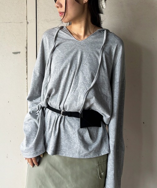 ISOOK（アイスー）の「【ISOOK / アイスー】2wayスエードミニポーチベルト / ベルトバッグ ウエストポーチ 細ベルト ミニバッグ 合皮 合成皮革 ベージュ ブラック 茶 黒 ZOZOTOWN限定（ベルト・レディース・ブラック/ベージュ・FREE）」の16枚目の写真