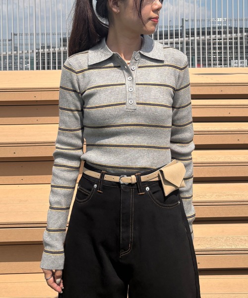 ISOOK（アイスー）の「【ISOOK / アイスー】2wayスエードミニポーチベルト / ベルトバッグ ウエストポーチ 細ベルト ミニバッグ 合皮 合成皮革 ベージュ ブラック 茶 黒 ZOZOTOWN限定（ベルト・レディース・ブラック/ベージュ・FREE）」の22枚目の写真