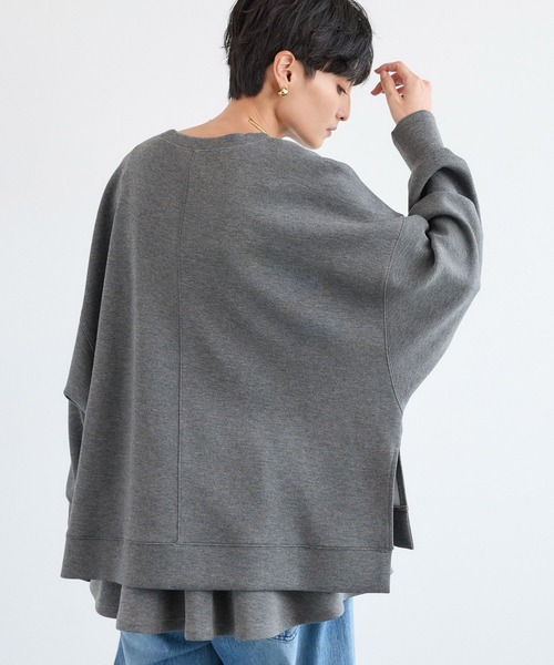 BARNYARDSTORM（バンヤードストーム）の「BARNYARDSTORM / ダンボールプルオーバー / マシンウォッシャブル【WEB限定】（スウェット・レディース・チャコールグレー/アイボリー・FREE）」の22枚目の写真