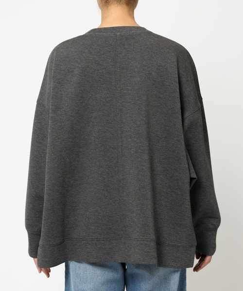 BARNYARDSTORM（バンヤードストーム）の「BARNYARDSTORM / ダンボールプルオーバー / マシンウォッシャブル【WEB限定】（スウェット・レディース・チャコールグレー/アイボリー・FREE）」の11枚目の写真