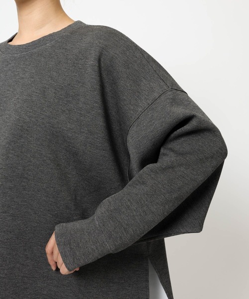 BARNYARDSTORM（バンヤードストーム）の「BARNYARDSTORM / ダンボールプルオーバー / マシンウォッシャブル【WEB限定】（スウェット・レディース・チャコールグレー/アイボリー・FREE）」の16枚目の写真