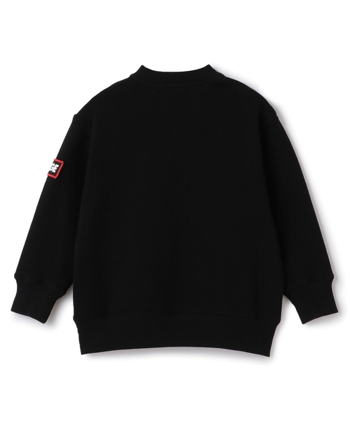 XLARGE KIDS（エクストララージキッズ）の「カレッジワッペンプリントトレーナー（スウェット・キッズ・ブラック/トップグレー・130cm/120cm/140cm/100cm/90cm/110cm）」の3枚目の写真