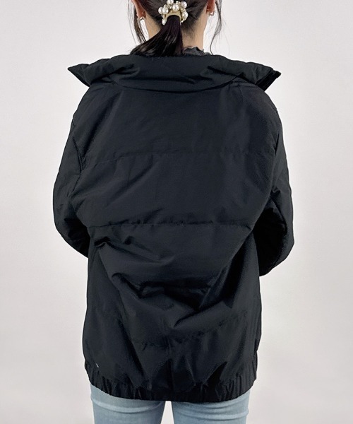 セール】【リアルダウン80％】ワンポイントダウンジャケット（ダウン