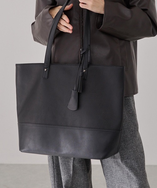 ✨️希少 ロエン トートバッグ レオパード スカル チャーム レザー 保存袋 黒 ✨️希少 ロエン トートバッグ レオパード スカル チャーム レザー