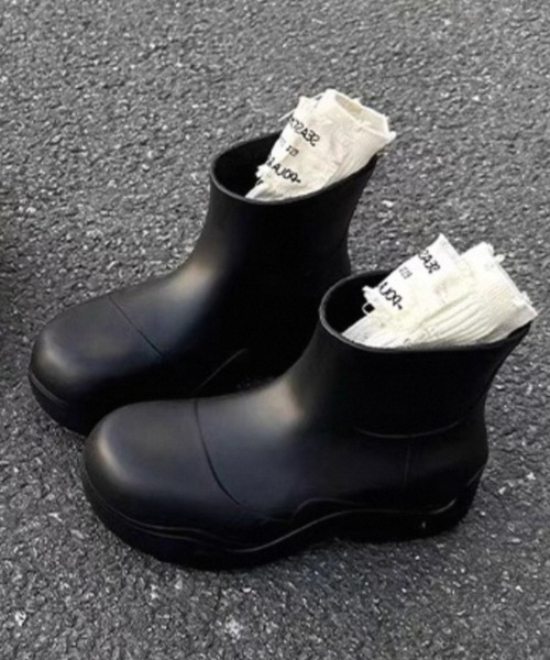 Vipoa(ヴィポア)の「VOLUME SHORT RAIN BOOTS(レインシューズ・レディース・ブラック/ライトピンク/ベージュ/グリーン/ピンク・SMALL/MEDIUM/LARGE)」の19枚目の写真