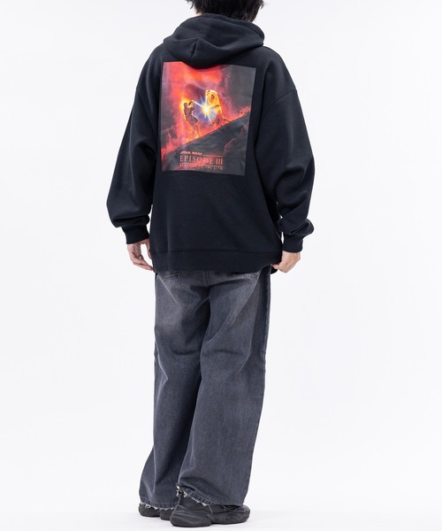 JOHN'S CLOSET(ジョンズクローゼット)の「【3】ブラスト加工 ダメージデニム 2タックスラックス(デニムパンツ・メンズ・スミクロ/ブルー/ブラウン・LARGE/MEDIUM/X-LARGE)」の7枚目の写真