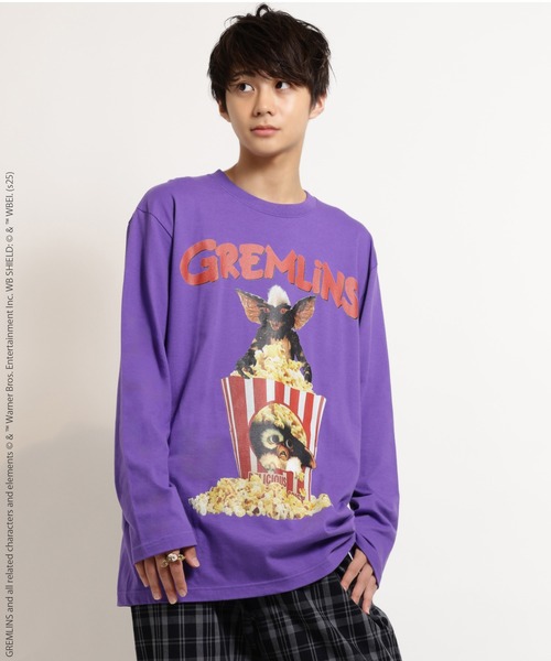 ミルクボーイ　GREMLINS POPCORN L.S. Tシャツ　新品未開封 GREMLINS POPCORN L.S. Tシャツ（Tシャツ/カットソー）｜MILKBOY