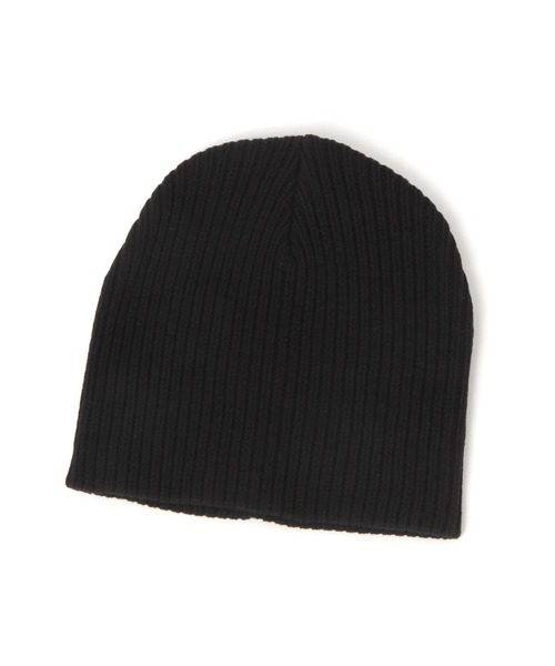 LOWRYS FARM（ローリーズファーム）の「ニットビーニー　579532（ニットキャップ/ビーニー・レディース・チャコールグレー/ブラウン/ブラック/レッド・FREE）」の9枚目の写真