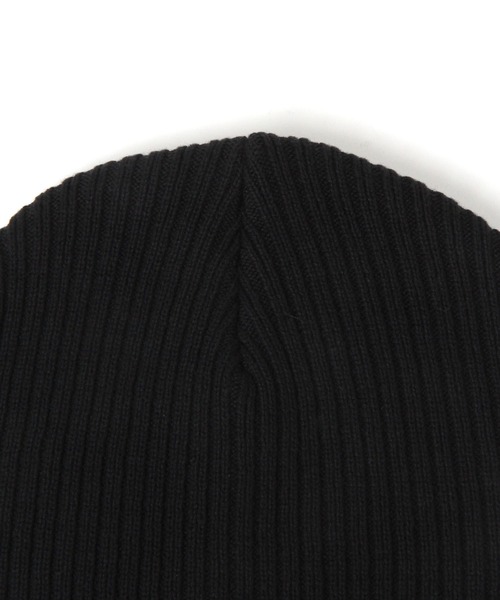 LOWRYS FARM（ローリーズファーム）の「ニットビーニー　579532（ニットキャップ/ビーニー・レディース・チャコールグレー/ブラウン/ブラック/レッド・FREE）」の12枚目の写真