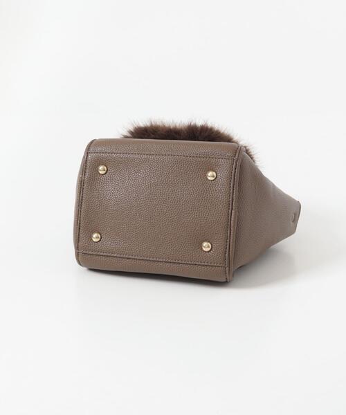 RODE SKO(ロデスコ)の「フラッフィーフラップハンドバッグ(ハンドバッグ・レディース・ベージュ/ブラウン系その他・ONE)」の20枚目の写真