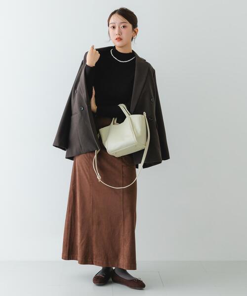 RODE SKO(ロデスコ)の「フラッフィーフラップハンドバッグ(ハンドバッグ・レディース・ベージュ/ブラウン系その他・ONE)」の10枚目の写真