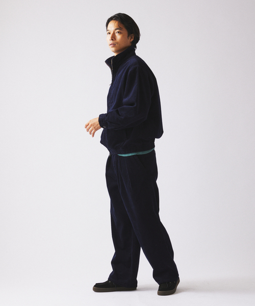 JOURNAL STANDARD relume(ジャーナルスタンダード レリューム)の「コーデュロイ 2タック スラックス(スラックス・メンズ・タン/ブラックミックス/ネイビー・SMALL/MEDIUM/LARGE)」の6枚目の写真