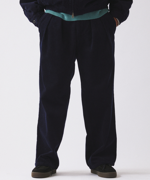 JOURNAL STANDARD relume(ジャーナルスタンダード レリューム)の「コーデュロイ 2タック スラックス(スラックス・メンズ・タン/ブラックミックス/ネイビー・SMALL/MEDIUM/LARGE)」の10枚目の写真