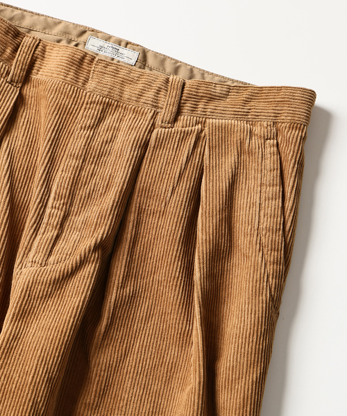 JOURNAL STANDARD relume(ジャーナルスタンダード レリューム)の「コーデュロイ 2タック スラックス(スラックス・メンズ・タン/ブラックミックス/ネイビー・SMALL/MEDIUM/LARGE)」の17枚目の写真